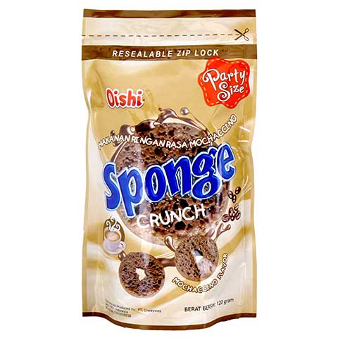 OISHI SPONGE CRUNCH MOCCA 120gr
